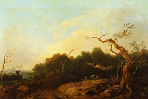 Poster Impression Tableaux Graffiti Art Mural paysage moderne Gainsborough