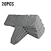 Produktbild 20Pcs Nachahmung Stein Zaun Garten Erdung Zusammenklappbaren Mosaik Gartenzaun Gartenpalisade, Rasenkante Oder Palisade - Wetterfest Imprägniert