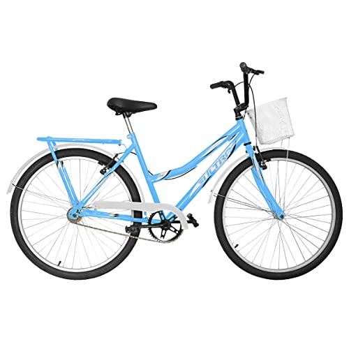 ULTRA BIKE Bicicleta Bikes Summer Vintage Line Aro 26 Azul Bebe/Branco