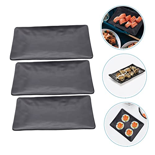 Juego de 3 Platos Rectangulares para Sushi Garneck miniatura 6