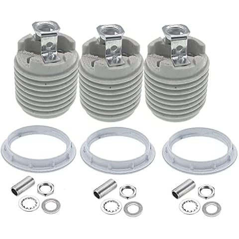 JNXQWE Porcelain Medium Base Socket Cover