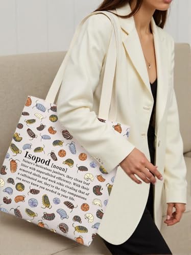 Bolsa tote con diseño de bicho bola para amantes de insectos miniatura 6