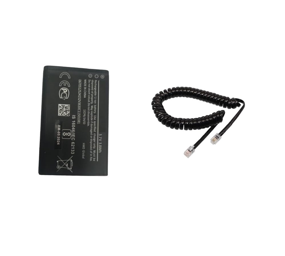 Battery for beetl GSM Fixed Wireless Landline Phone Unbranded A1 Quality 100% Full MAH 100% Working Please Check Your Old Before Buy Free Land LINE Wire Cord (BEETEL 1ICP6/34/50 3.7 800 MAH 2.96WH)-image-9