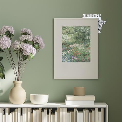 Decoración de pared de vaca rústica para solucionar rincones vacíos en casa 3