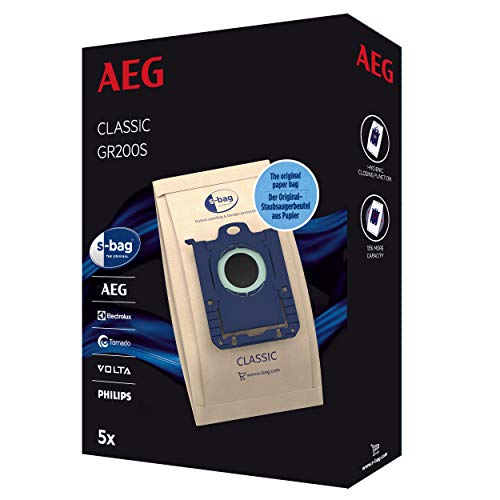 Aeg Classic Worki do Odkurzaczy, Brązowy, 10 sztuk