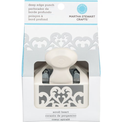 Martha Stewart Crafts Deep Edge Border Punch Scroll Heart (42-70034)