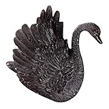 Figurine d'animal artificiel : les figurines de cygne accrocheuses pour la décoration de la maison sont destinées à décorer le salon, la salle de bain