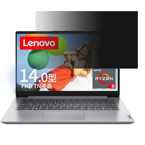 Lenovo IdeaPad Slim 170 14^ (AMD) 14C` 16:9 Ή `h~tB^[ vCoV[tB^[ u[CgJbg ˖h~ PC p\R j^[ ̂h~ ʕیtB یV[g EȒP 