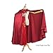 BLESSUME Cope Catholic Church Bishop Vestment Birds IHS Embroidery Cape (Red)