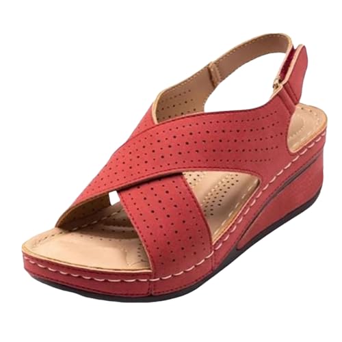 Sandales plantaires compensées confortables pour soulager la marche longue