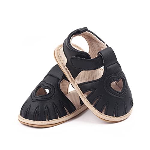 Baby Wedding Shoes Infant Girls Single Shoes Hollow Out Love First Walkers Shoes Toddler Sandals Princess Shoes3