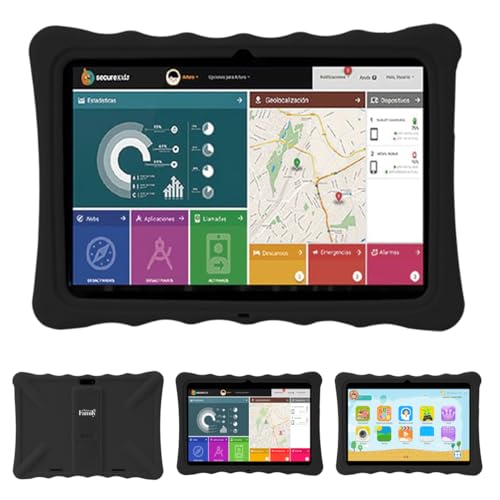 Save Family Tablet Evolution 10'. Tablet para niños Segura con conexión WiFi Y Datos. Doble...