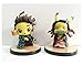 Wmai Demon Slayers Blade Anime Toy Pokemon Pokemon Pikachu Nidou Tanjirou Figura Regalos para Niños 12Cm