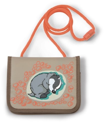 Preisvergleich Produktbild Nici 34677 - Brustbeutel Dachs Nylon, 13 x 10 cm