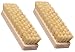 2er Set Scheuerbürste – Wurzelbürste aus Holz mit Naturborsten aus Fibre - Scheuerbürsten, Wurzelbürsten, Hand Schrubber, Putzbürste - Griff aus Holz - Bürsten Made in Germany