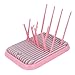 CFTGIW Bottle Drying Rack Multifunctional Portable Detachable Bottle Drain Rack for Household Blue Dry All Shapes Other Drying RackBaby Dryer HolderBaby RackBaby (Pink)