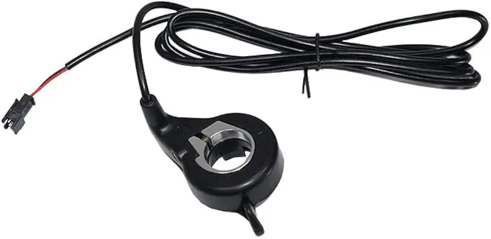 NBpower Elétrico Bicicleta Thumb Throttle Sem Barras Hander com Indicador de Bateria e Interruptor On/Off Wuxing Marca e-Bike Throttle