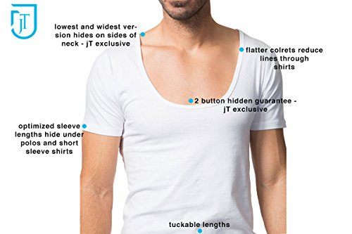 Men's 3-Pack jT Invisible Undershirts2