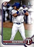 2022 Bowman Prospects #BP-119 Dustin Harris 1st Bowman NM-MT Rangers