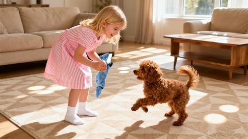 Juguetes para Perros Squirrel de Peluche No Relleno x2 miniatura 2