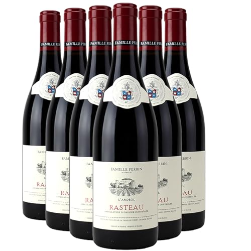 Rasteau L'Andéol tinto 2023 - Famille Perrin - DOP - Valle del Ródano - Francia - Variedades de uva Grenache,Syrah - 6x75cl