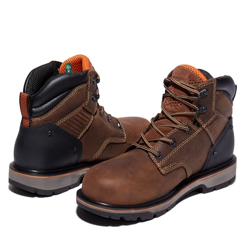 Timberland PRO Men's Ballast 6 Inch Composite Safety Toe Industrial Work Boot, Mocha Brown-2024 NEW, 8.5M by Timberland PRO - Used condition - Image 4