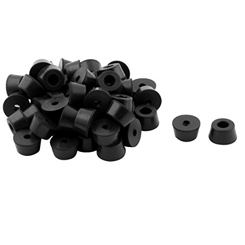 Ruilogod Rubber Canteen Furniture Cupboard Foot Leg Cover Tube Insert End Cap 50 Pcs Black (id: 224 e56 adf 0cf 00e