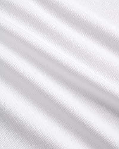 New Balance Boys' Polo T-Shirt – Short Sleeve Dry Fit Active Performance T-Shirt (8-20), Size 14/16, White #TOP2