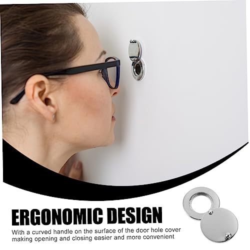 Protector de Mirilla para Puerta Tofficu Cubierta Decorativa de Privacidad para Apartamento miniatura 2