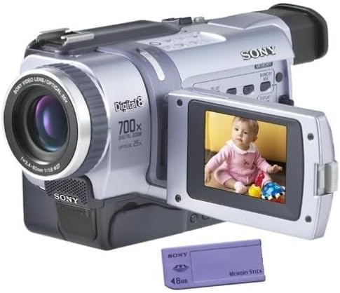Sony Videocámara Digital8 DCR-TRV330 Sony Handycam Digital 8 Player Hi8 Videocámara (renovada)