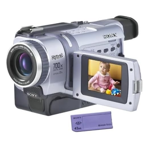 Sony Digital8 Camcorder DCR-TRV330 Sony Handycam Digital8 Player Hi8 Camcorder (Renewed)