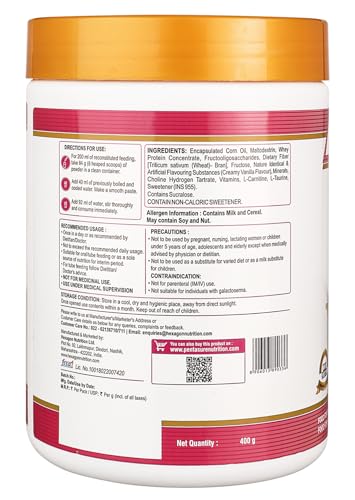 Image of PentaSure Renal Pre-Dialysis Care Nutritional Powder | Creamy Vanilla Flavor - 400g | High Calorie & Adequate Protein Supplement Drink | 13g Protein per 100g | Supports Renal Health, Energy & Recovery