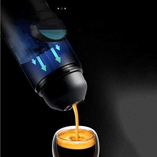 Cafetera portátil para el automóvil DC12V Fabricante Cápsula al Aire Libre Espresso Máquina de café Polvo - Imagen 7