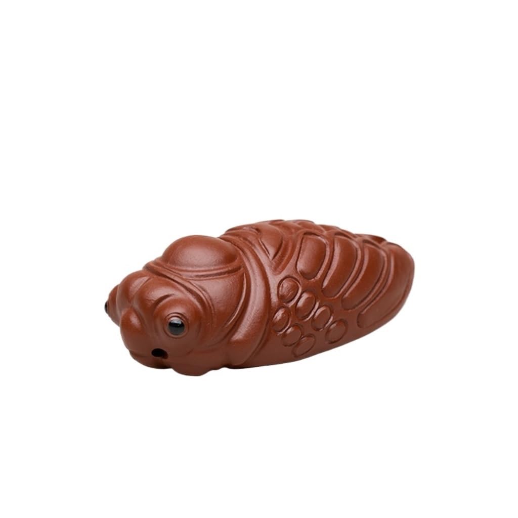 ENGENDER Kung Fu Tea Pet Purple Sand Tea Pet Meditation Decoration Home Furnishings Tray Suitable for Lovers
