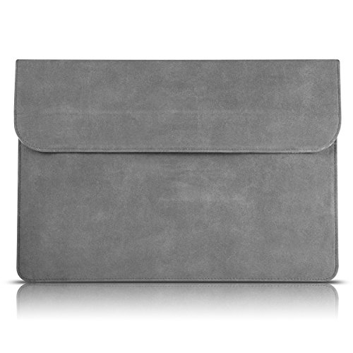 13-13.3 Inch MacBook Air Laptop Case Sleeve with Stand,iAlegant Ultrabook Bag PU Leather