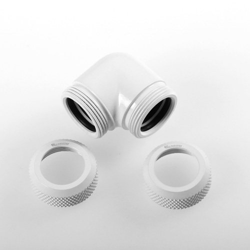 Multi-Link Fixation Barrow 14 mm Blanc | Lot de 4 adaptateurs coudés à 90°
