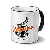 brilliant glänzender Aufdruck, spülmaschinenfest