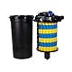 AquaForte GPF-15000 (18 Watt) Druckfilter, Leistung 18 Watt, Spannung 230V, Frequenz 50Hz, Eingang/Ausgang 19/25/32/40mm, Empf.Durchflussmenge 10.000 l/h, Geeignet für Zierteiche bis 300.000 Liter
