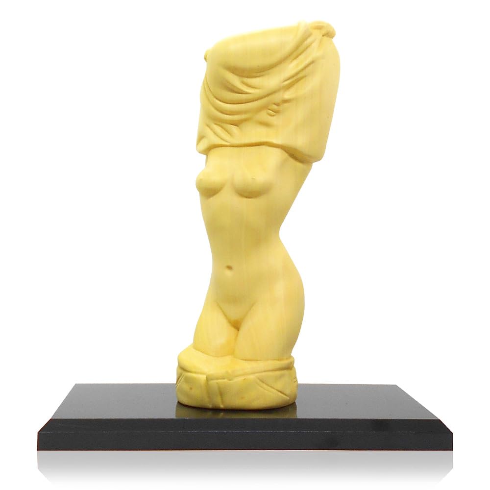 Amazon.co.jp: ティー・エム・シー 彫刻家 手彫り 一木彫り 裸婦像