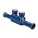 Polaris Direct Burial and Submersible in-Line Splicer/Reducer, ISW Series, 250-4/0 AWG Wire Range, 5/16" Hex, 1.13" Width, 2.13" Height, 7.58" Length, Blue