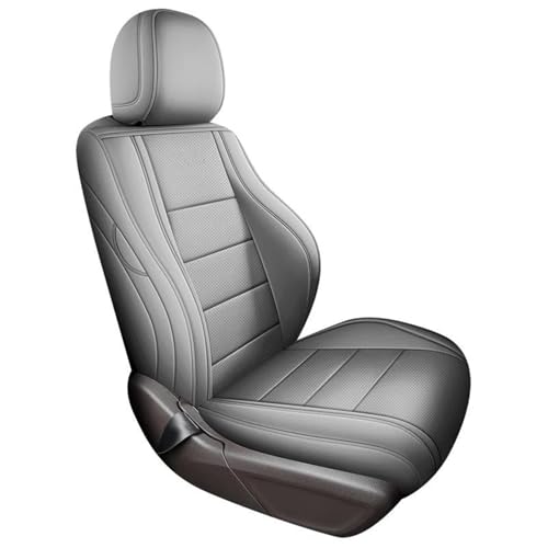 Housses de siège de voiture pour Hyundai Tucson 2024 en cuir gris foncé