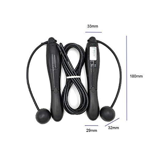 DECDEAL Corda de contagem eletrônica inteligente para pular corda sem fio pular corda sem fio presen