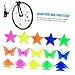 Yardwe 62Pcs Kids Bike Spoke Beads - Assorted Color Plastic Clip Decorations with Star, Butterfly, and Fish Shapes for Bicycle Wheel Accessories