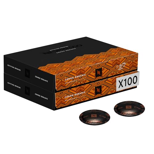 Congo Organic Nespresso Professionnel 100 capsules de café bio pour accueillir vos clients