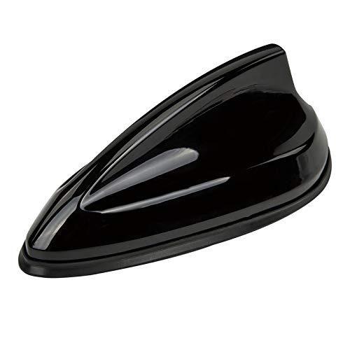 Antenne de toit requin argentée rigide compatible avec Mini Cooper et Swift