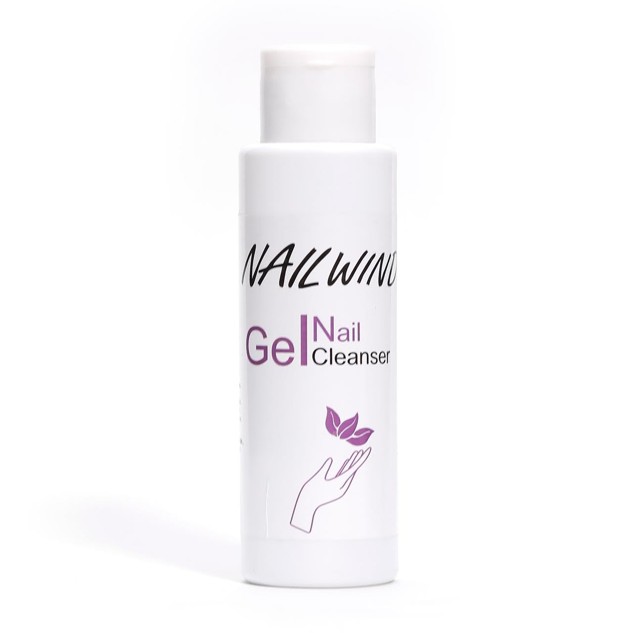 NAILWIND UV Nail Gel Cleanser for Nails, Finishing Wipe Sticky Residue Remover Cleanser Cleaner 100ml Nail Surface Cleanser for Gel Nails,Nail Cleaning Solution for UV Polish-picture-51