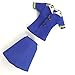Hinleise Ropa de muñeca azafata traje profesional traje trajes vestidos ropa accesorios para muñeca de 30 cm (no incluye muñeca)
