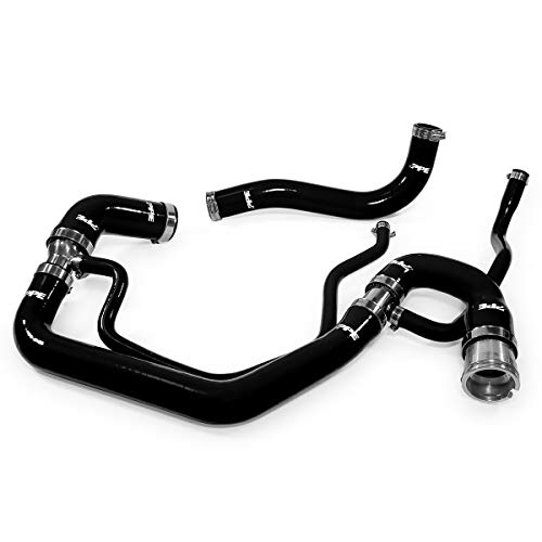 PPE - Silicone Coolant Hose Kit (Black) 119020200 Compatible with GM 2006-2010 Duramax LBZ - LMM