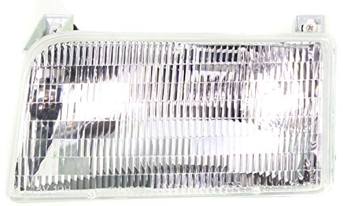 Evan Fischer Driver Side Headlight for Ford F-150 1992-1997 Halogen With bulb(s) Replaces # F2TZ13008B