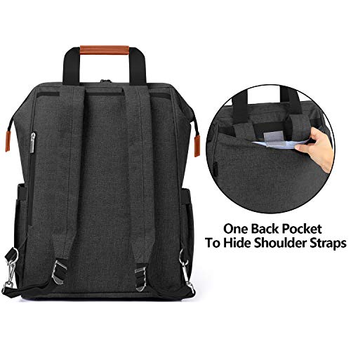 image for LUXJA Breast Pump Bag with Compartments for Cooler Bag and Laptop, Bre